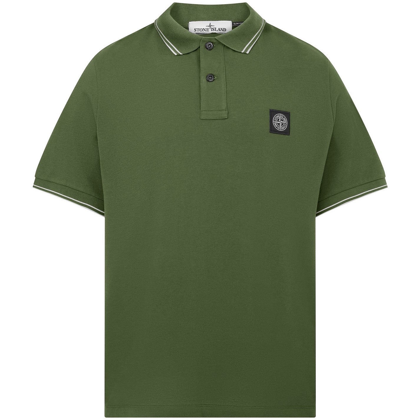 Stone Island Polo T Shirt Khaki