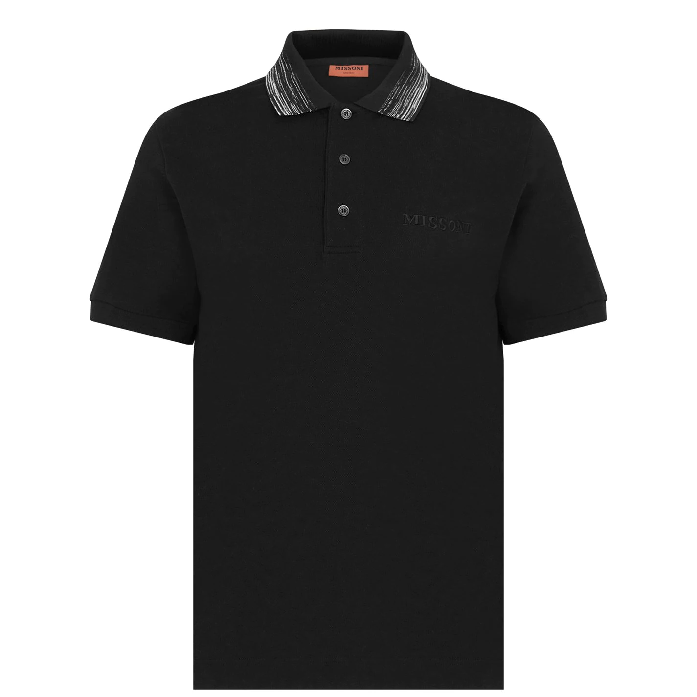 Missoni Logo Polo Shirt Black