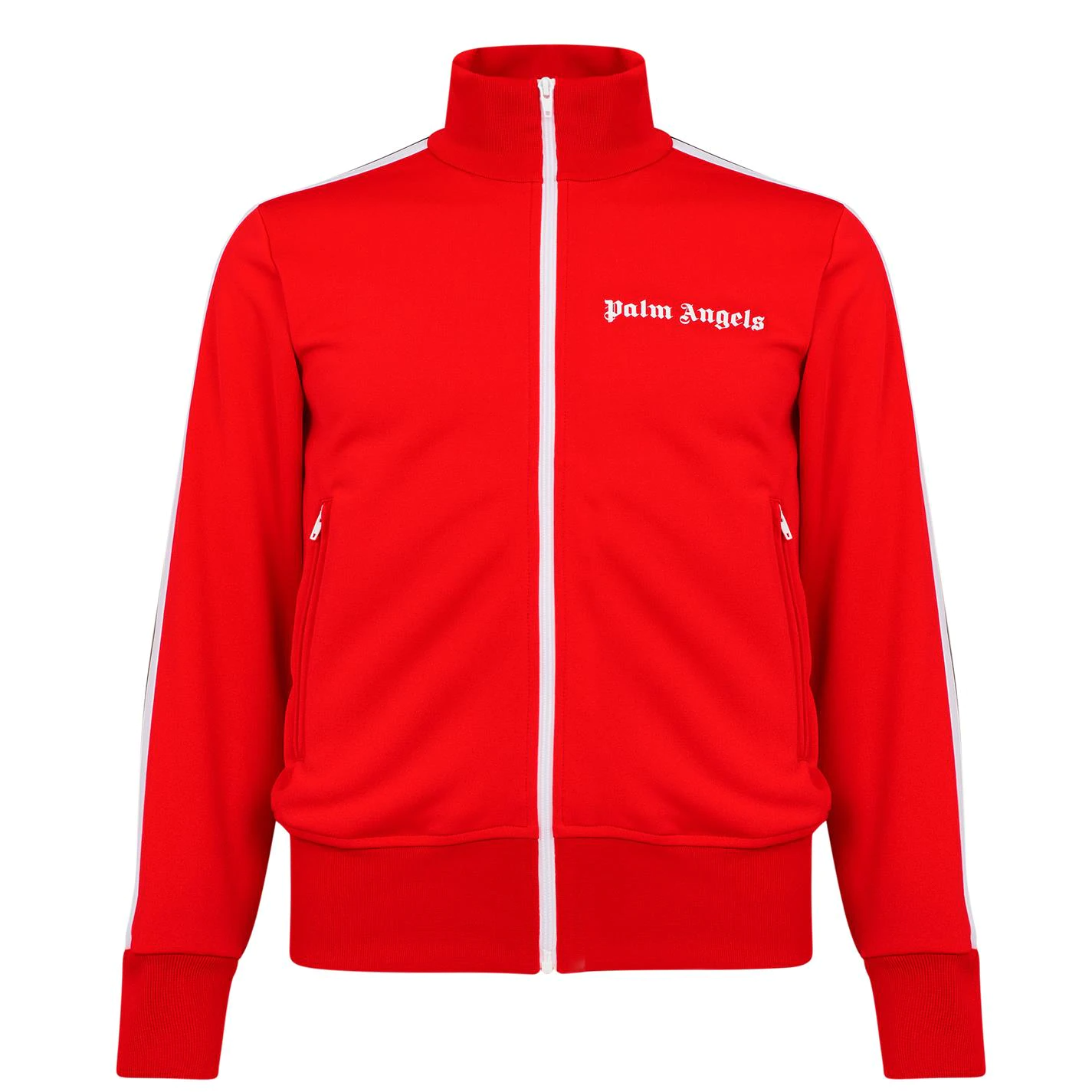 Palm Angels Zip Tracksuit Jacket Red