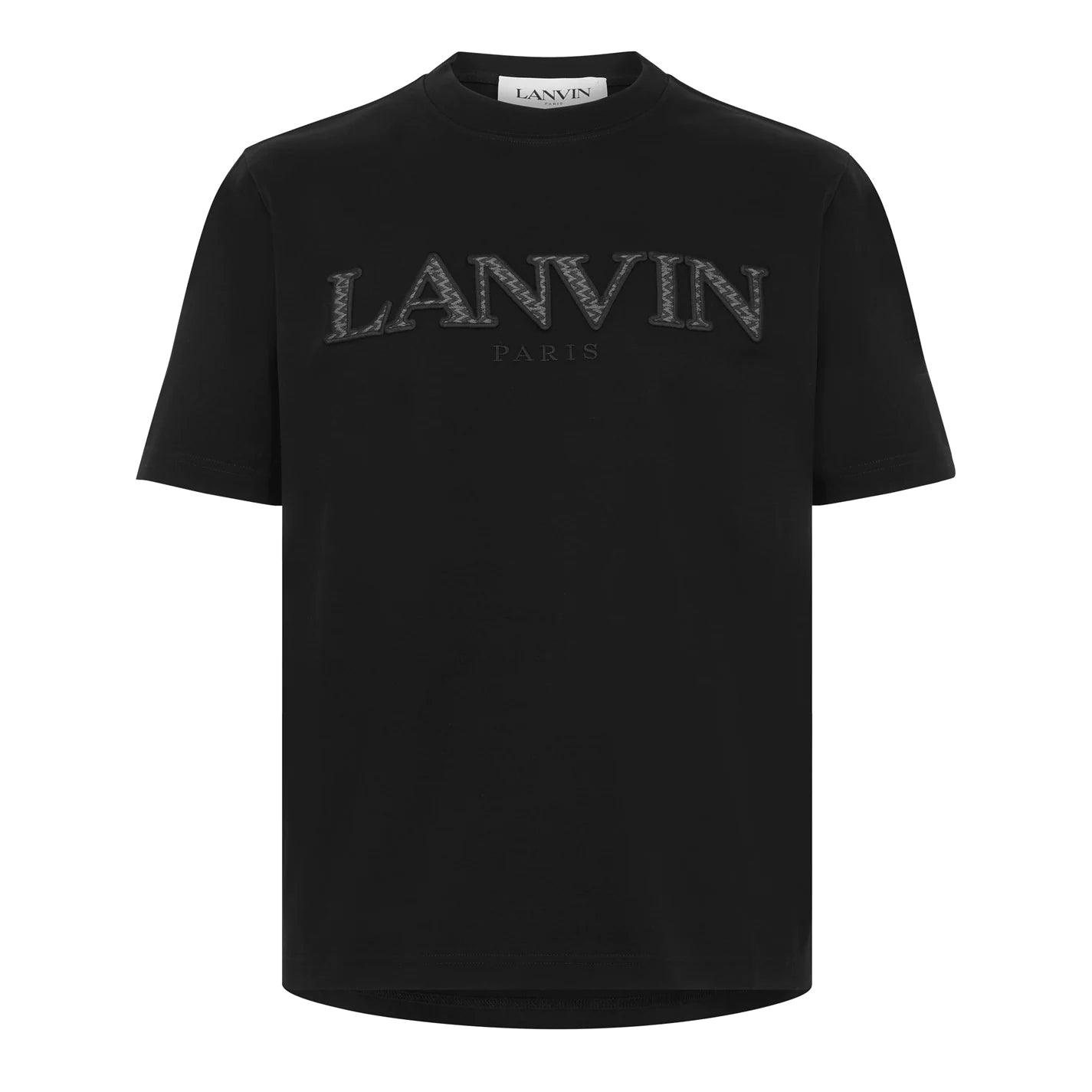 Lanvin Logo T Shirt Black