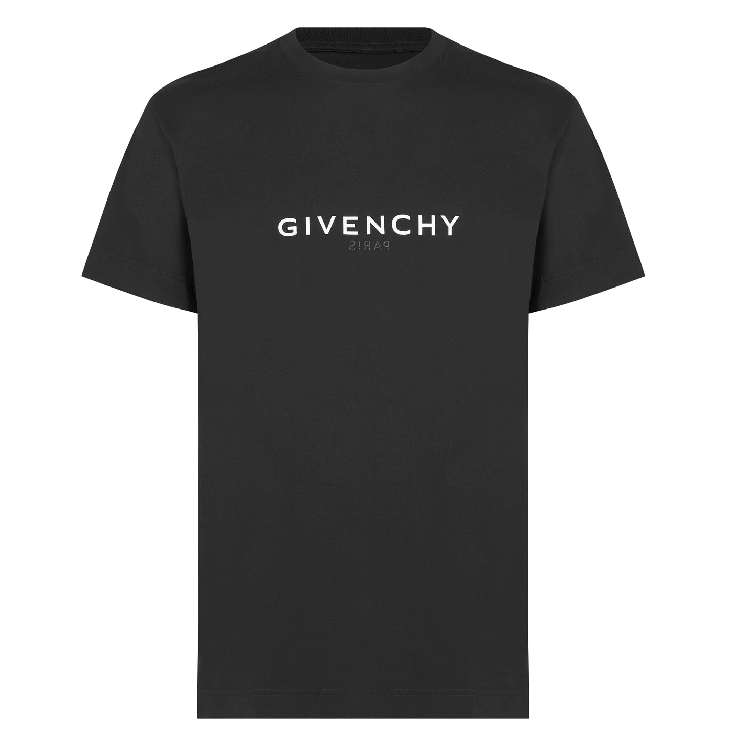Givenchy Reverse Logo Print T-Shirt Black