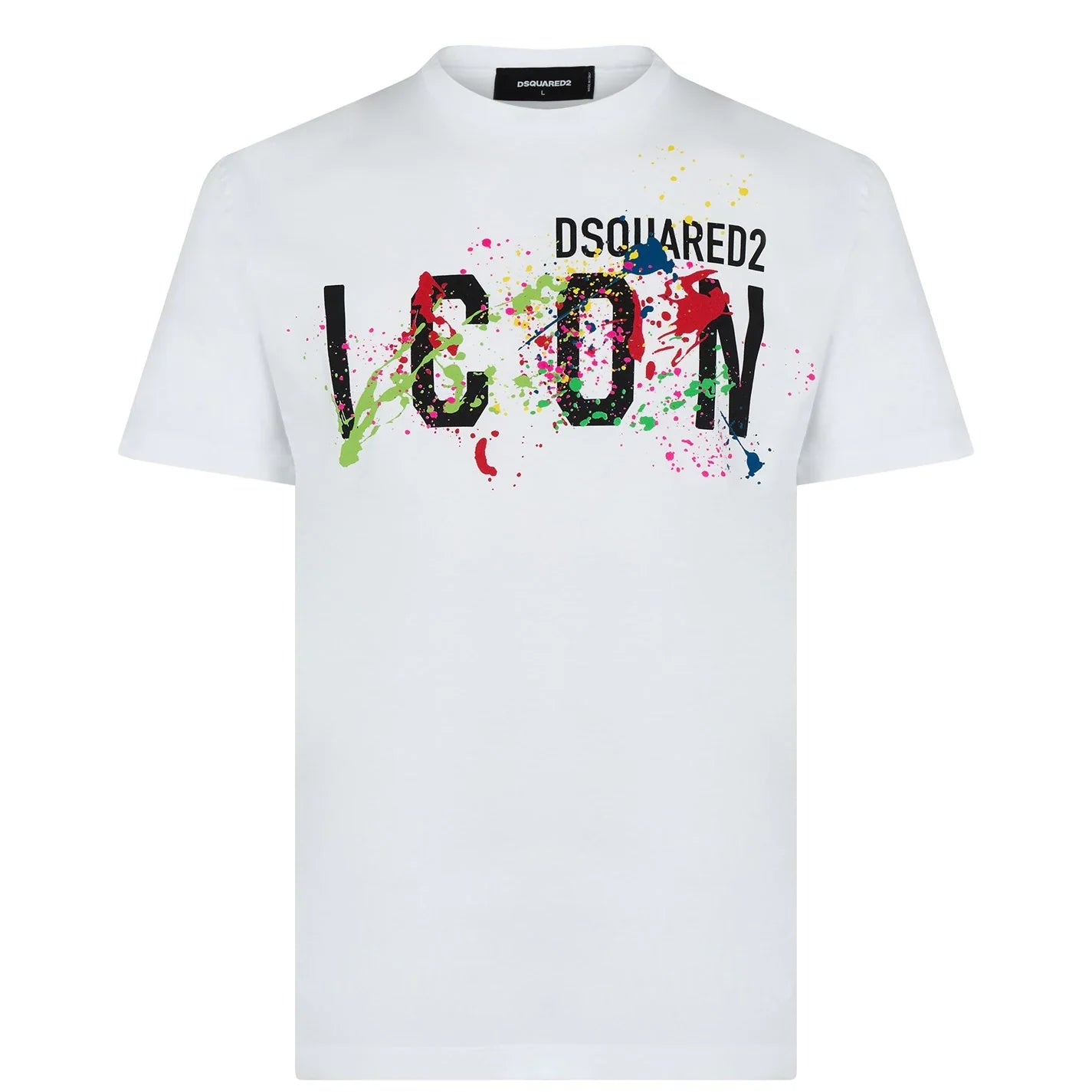 DSquared2 Icon Paint T-Shirt (Please Read)