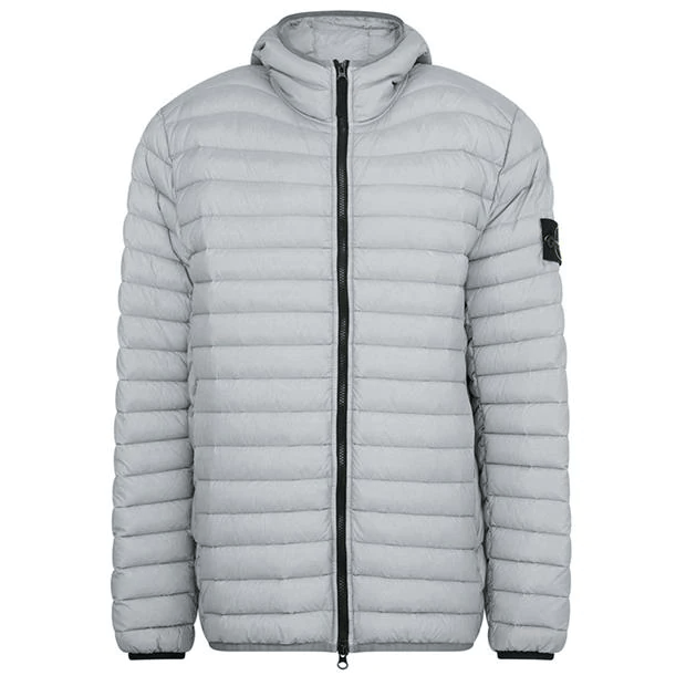 Stone Island Loom Down Jacket Grey