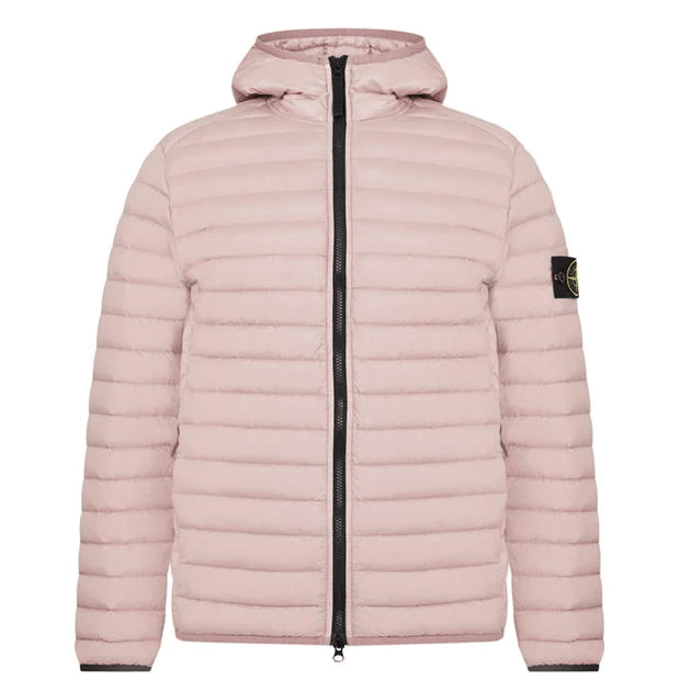 Stone Island Loom Down Jacket Rose