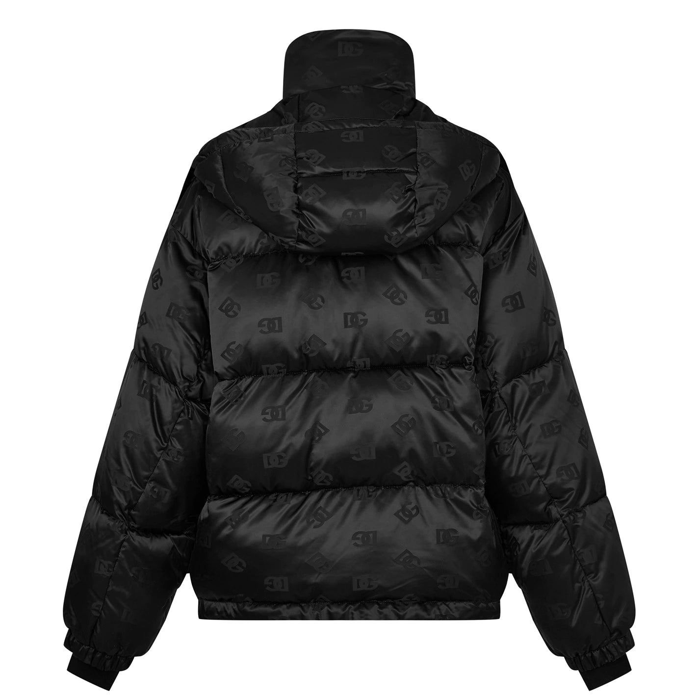 Dolce And Gabbana Logo Puffer Jacket