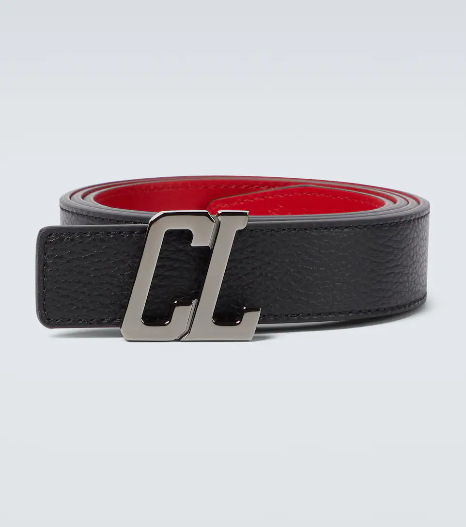 Christian Louboutin CL Logo Belt