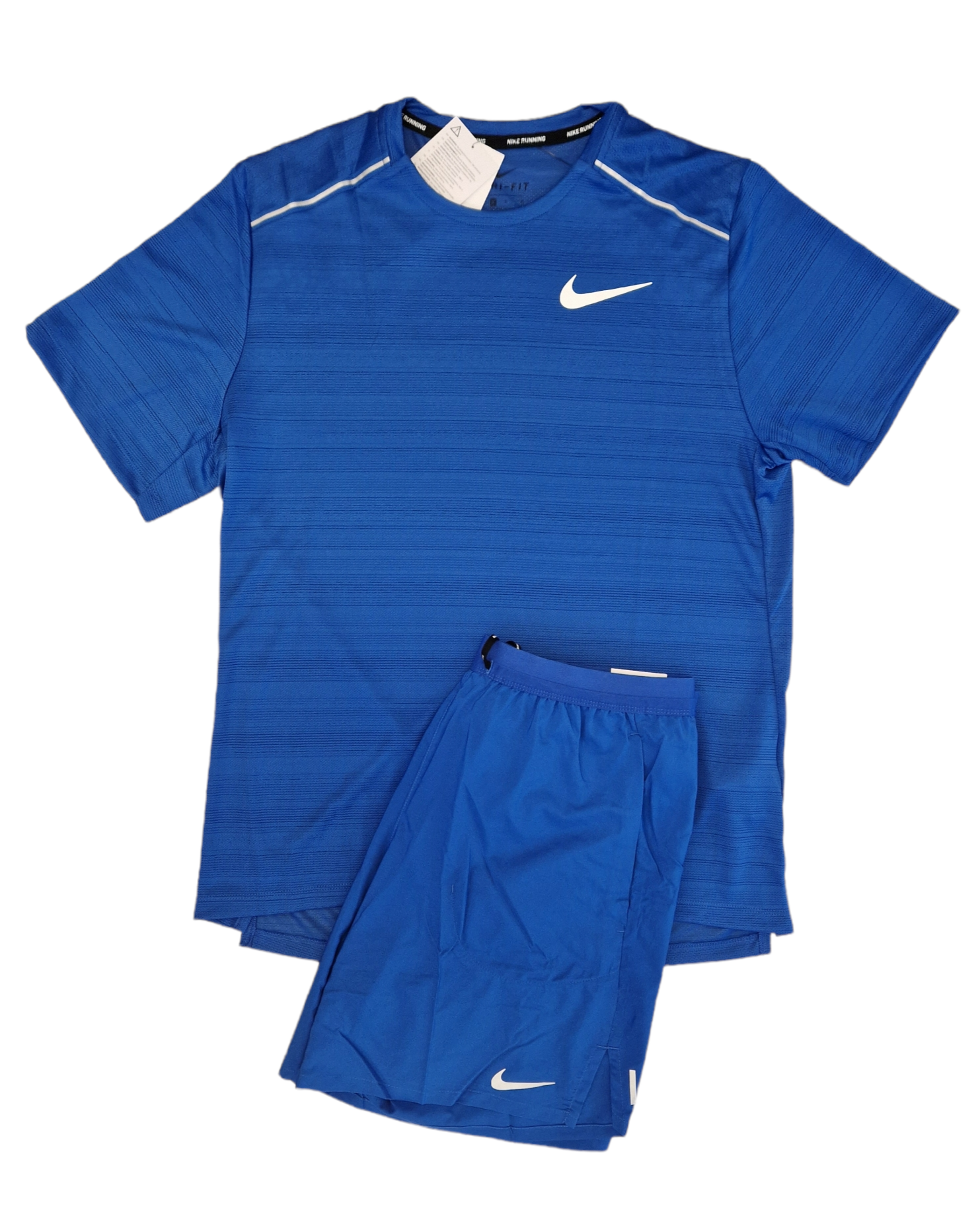 Nike Dri Fit Shorts Set Blue