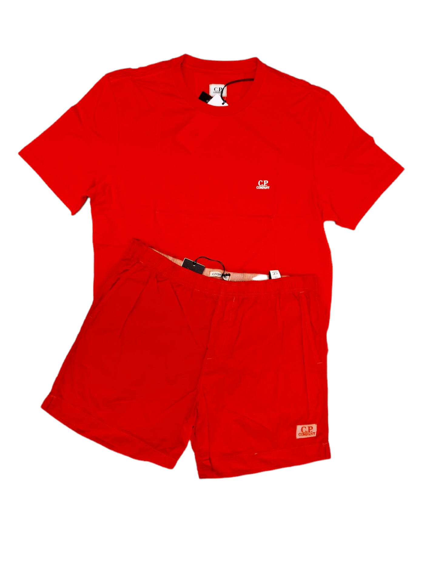 CP Company Shorts Set Red