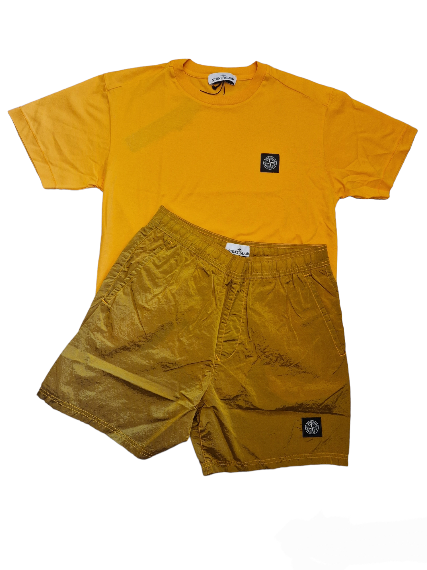 Stone Island Shorts Set Orange