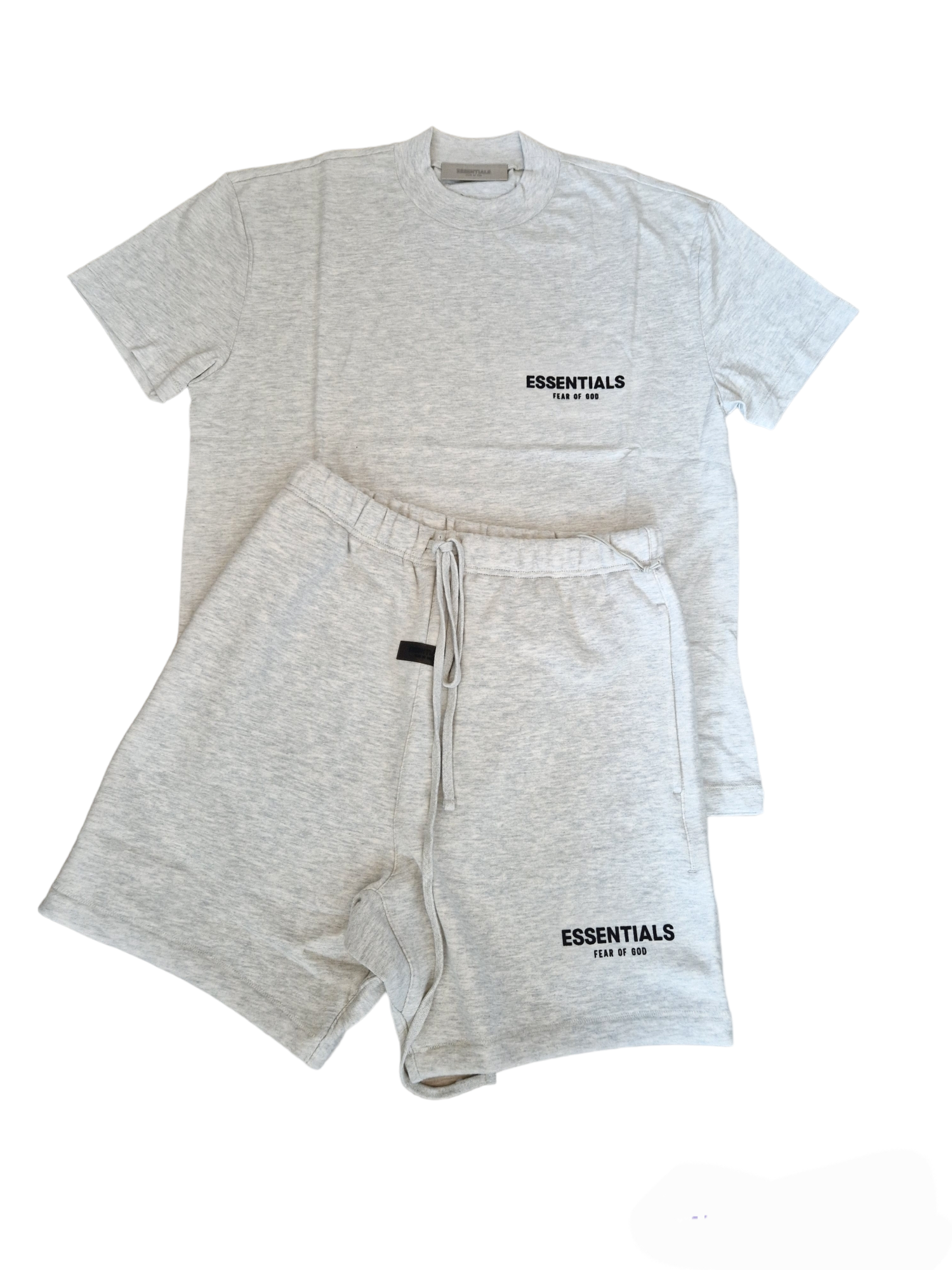 Fog Essentials Shorts Set Light Oatmeal