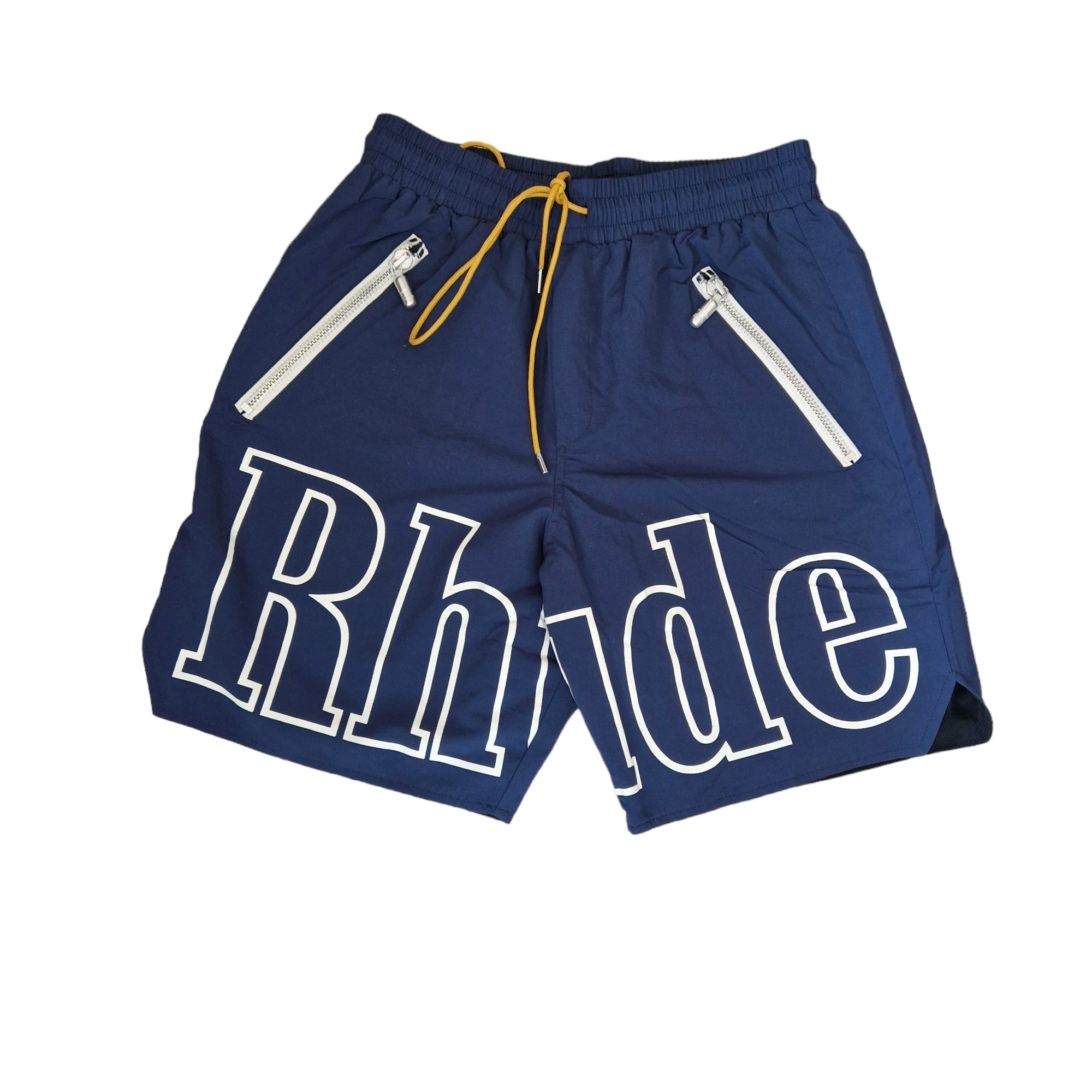 Rhude Logo Shorts Blue