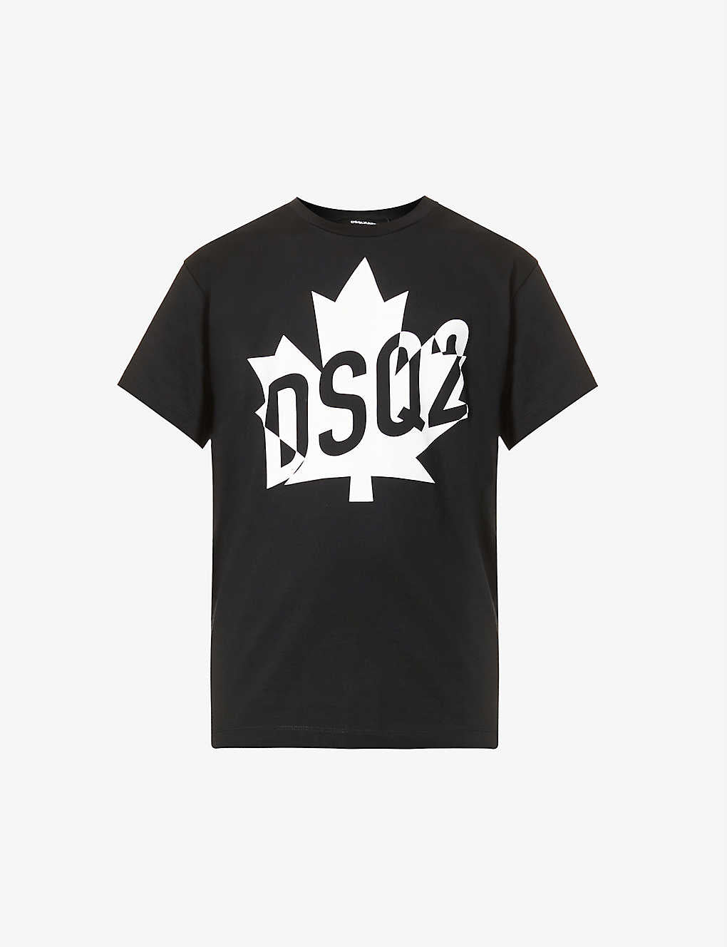 DSquared2 Maple Leaf T-Shirt Black