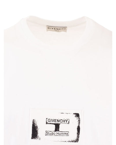 Givenchy Paris Patch T-Shirt White