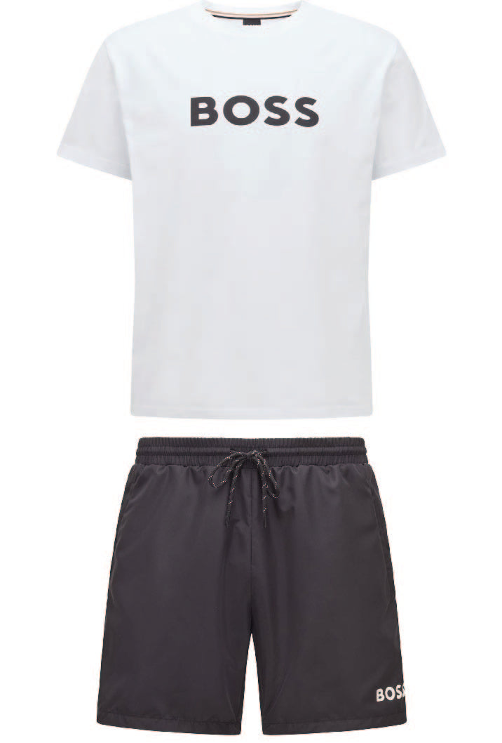 Hugo Boss Logo Shorts Set 107