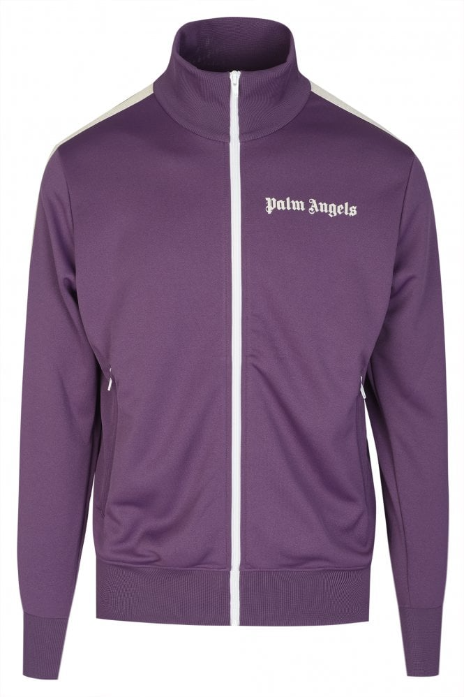 Palm Angels Zip Tracksuit Jacket Purple