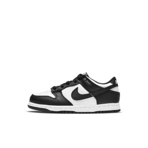 Kids Nike Dunk low Black White Ps (Panda)