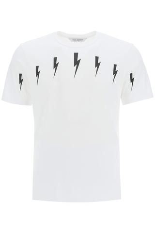 Neil Barrett Lightning T-Shirt White
