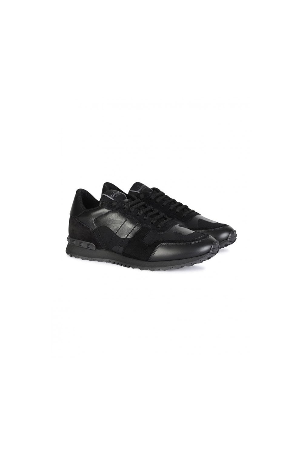 Valentino Cameo Rockrunner Trainers Black